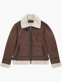 Flight Faux Shearling Jacket
