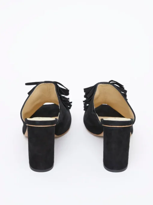 Flora Fringed Mules