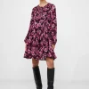 Floral Smock Mini Dress