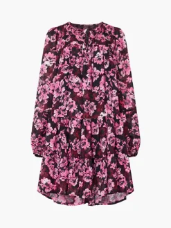 Floral Smock Mini Dress