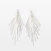 Fringe Stud Earrings