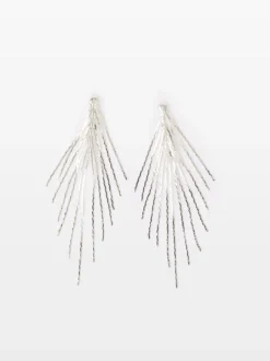 Fringe Stud Earrings