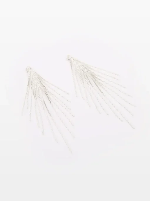 Fringe Stud Earrings