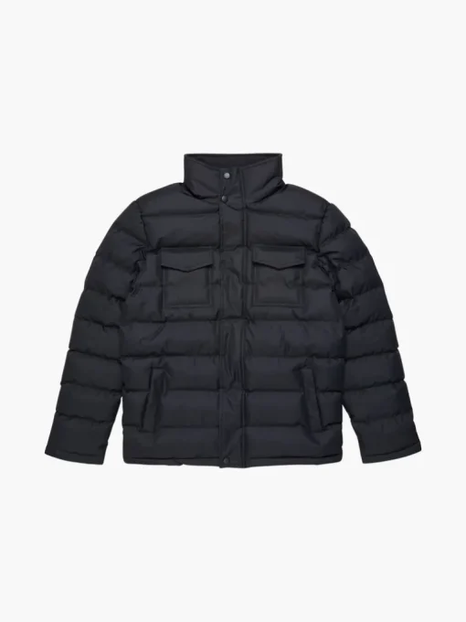 Funnel Neck 2 Pocket Padded Coat