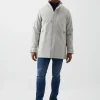 Funnel Neck Mac Coat