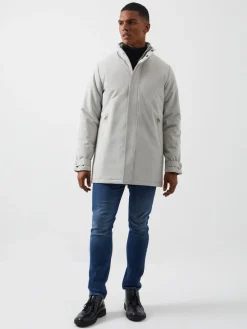 Funnel Neck Mac Coat