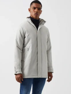 Funnel Neck Mac Coat