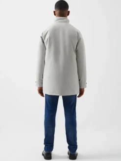 Funnel Neck Mac Coat