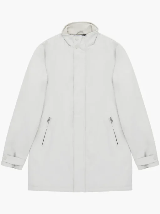 Funnel Neck Mac Coat