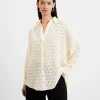 Geo Burn-Out Popover Shirt