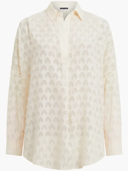 Geo Burn-Out Popover Shirt