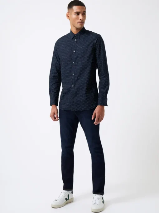 Geo Dot Long Sleeve Shirt
