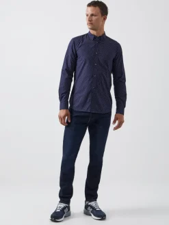Geo Dot Long Sleeve Shirt
