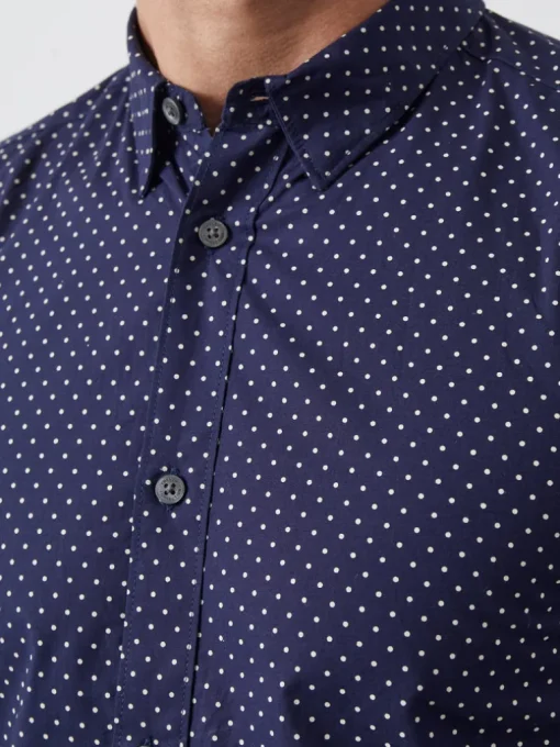 Geo Dot Long Sleeve Shirt