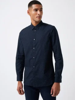 Geo Dot Long Sleeve Shirt