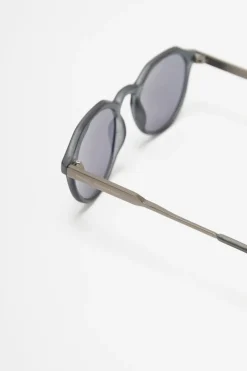 Geometric Frame Sunglasses