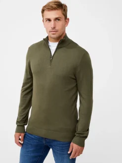 Half Zip Sweatshirt