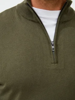 Half Zip Sweatshirt