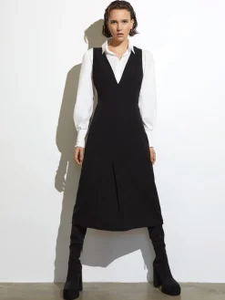 Harry Suiting Midi Dress