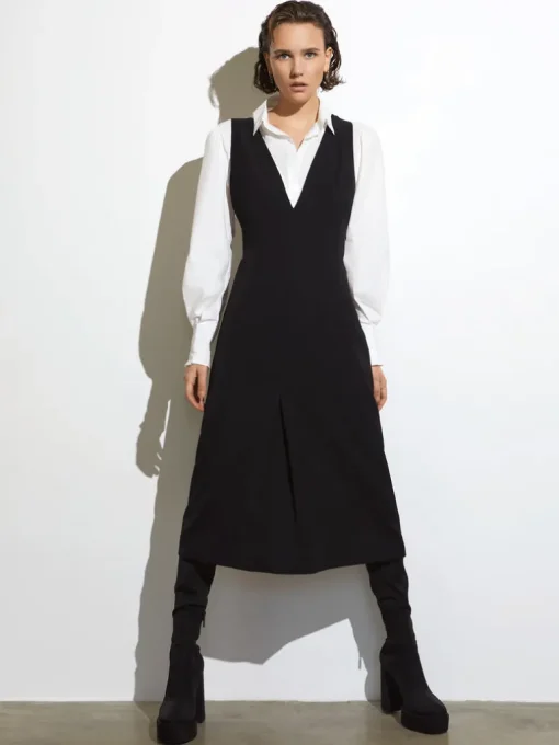 Harry Suiting Midi Dress