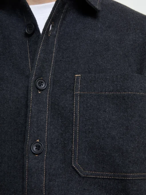 Heavy Melange Overshirt