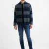 Heavy Twill Stripe Overshirt