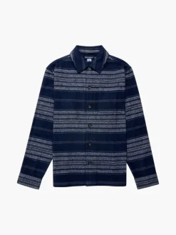 Heavy Twill Stripe Overshirt