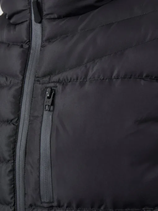 Hooded Puffer Row Gilet