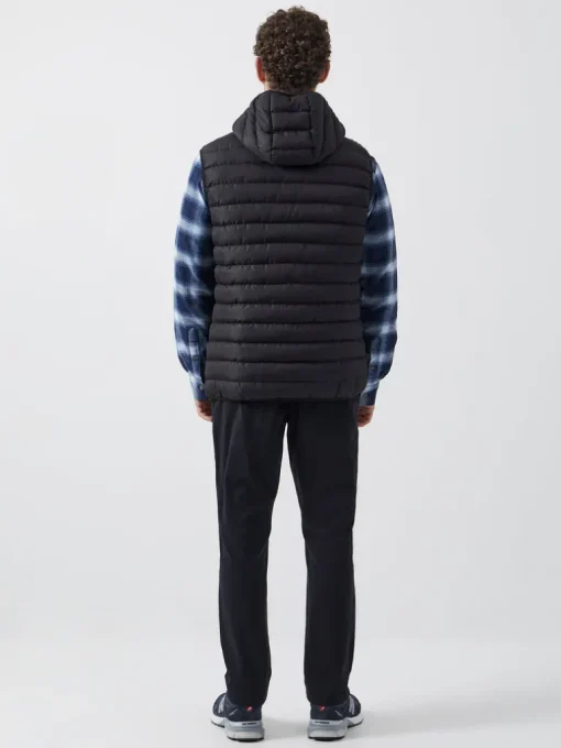 Hooded Puffer Row Gilet