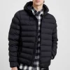 Hooded Row Padded Jacket