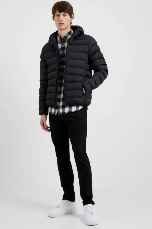 Hooded Row Padded Jacket