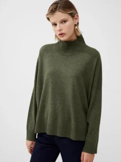 Jeanie Vhari Recycled Roll Neck Jumper