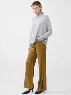 Jeanie Vhari Recycled Roll Neck Jumper