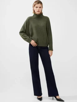 Jeanie Vhari Recycled Roll Neck Jumper