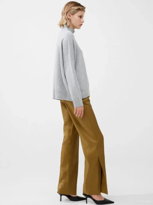 Jeanie Vhari Recycled Roll Neck Jumper