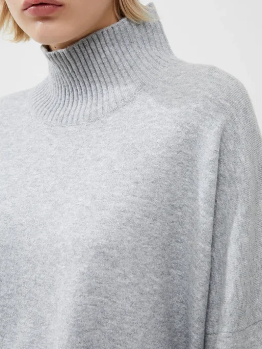 Jeanie Vhari Recycled Roll Neck Jumper