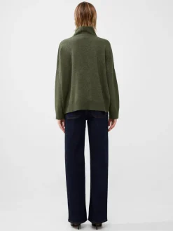 Jeanie Vhari Recycled Roll Neck Jumper