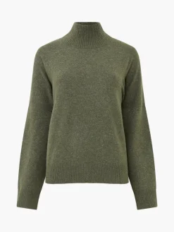 Jeanie Vhari Recycled Roll Neck Jumper
