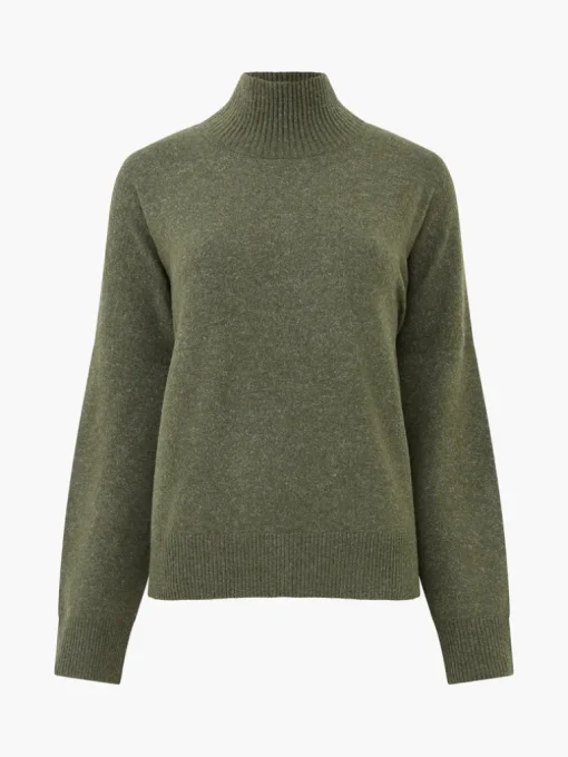 Jeanie Vhari Recycled Roll Neck Jumper