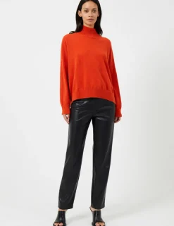 Jeanie Vhari Sustainable Roll Neck Jumper