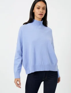 Jeanie Vhari Sustainable Roll Neck Jumper