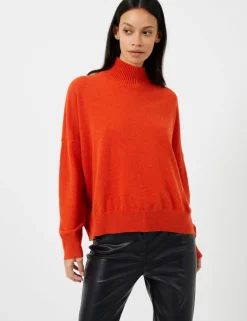 Jeanie Vhari Sustainable Roll Neck Jumper