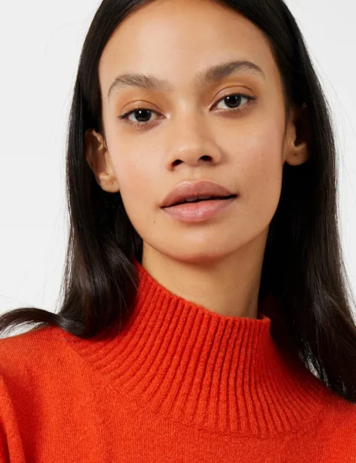Jeanie Vhari Sustainable Roll Neck Jumper