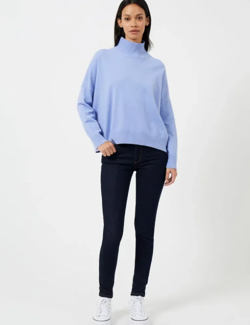 Jeanie Vhari Sustainable Roll Neck Jumper