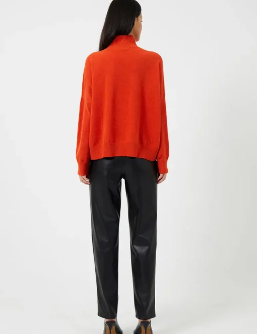 Jeanie Vhari Sustainable Roll Neck Jumper