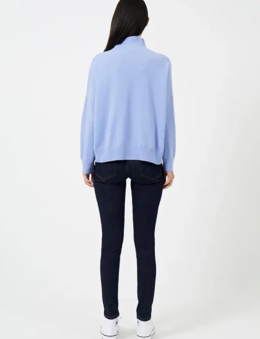 Jeanie Vhari Sustainable Roll Neck Jumper