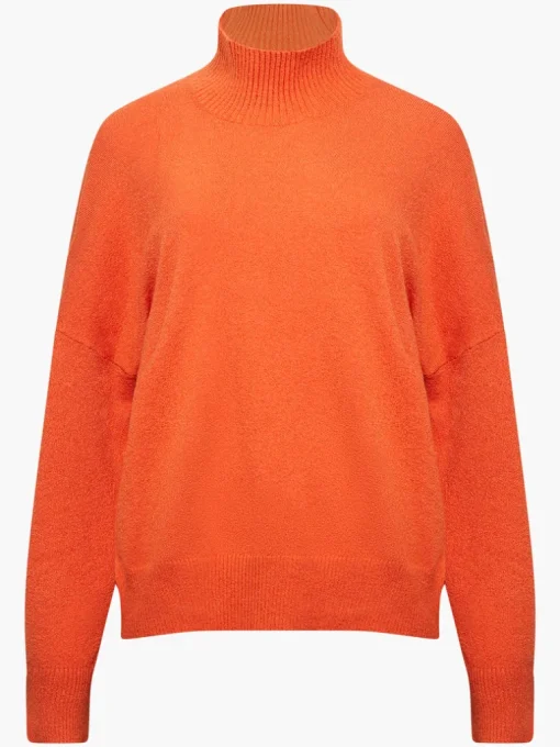 Jeanie Vhari Sustainable Roll Neck Jumper