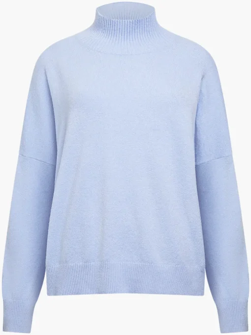 Jeanie Vhari Sustainable Roll Neck Jumper
