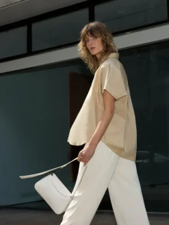 Jeenaa X Chain Baguette Bag
