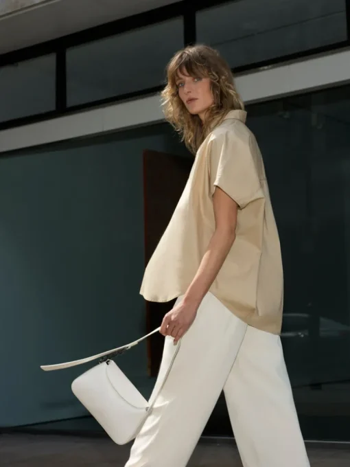 Jeenaa X Chain Baguette Bag